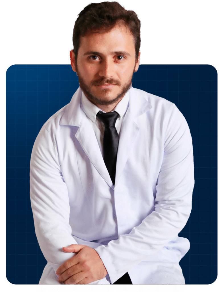 Dr Josué Vieira médico especializado em emergência e UTI